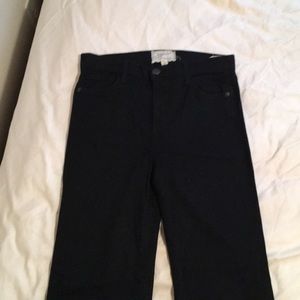 Current Elliot bell bottom back denim.